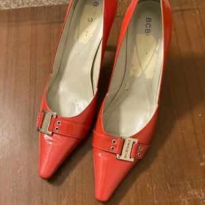 NWOB BCBGirls Bright Pink Pointy Toed Stillettos